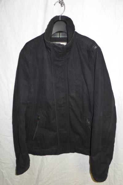 ☆AmericanEagle☆ビンテージ加工中綿ブルゾン☆黒☆M☆H5☆