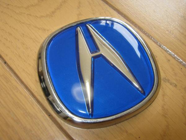 Hondaアキュラ Acuraエンブレム ブルー 青バッジ タイプr ホンダ アキュラ 売買されたオークション情報 Yahooの商品情報をアーカイブ公開 オークファン Aucfan Com