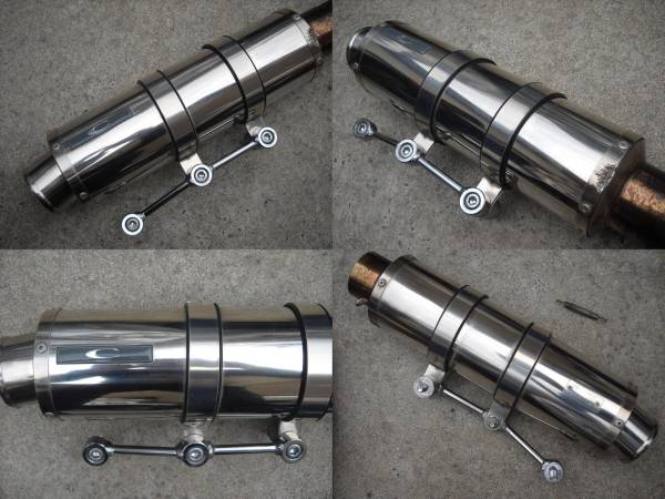 マジェスティ250(SG20J) 4D9用SP忠男製ピュアスポーツマフラーS 