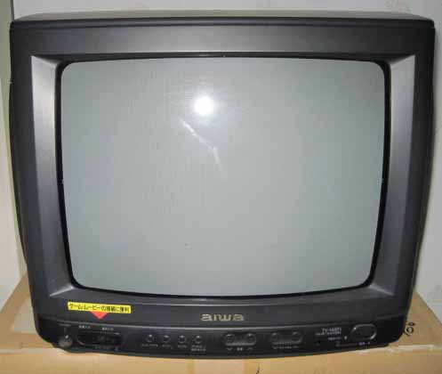 AIWA 【TV-14ST1】 14型ステレオテレビ 中古 □□□□□□(ブラウン管