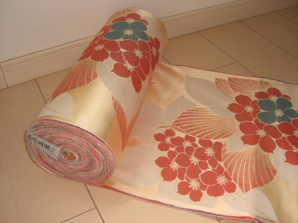 婚礼掛け布団 刺繍 レトロ （夜具地 婚礼布団生地 新品 2キロ 昭和 