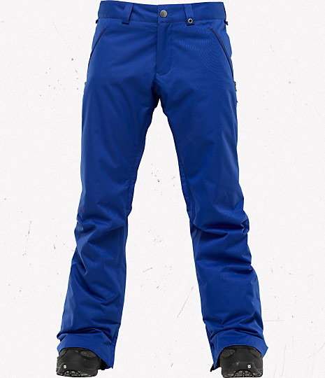処分特価☆12 BURTON バートン Women Societyパンツ スノボ青/M