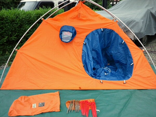 美!ダンロップ当時物プロフェッショナル登山2人用テントM202難有(～3人