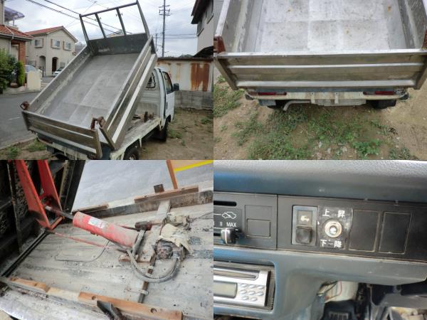 アクティ 軽トラ ダンプユニット 【土砂禁ステン製荷台】 大阪(パーツ 