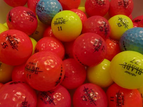 ロストボール　Daiwa　BLADE　ビビッドカラー　５０球