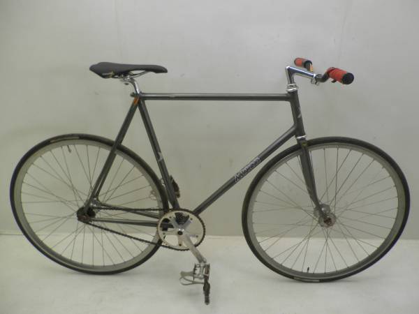 マキノ MAKINO ピストバイク 自転車 1円 E90(トラックレーサー、ピスト