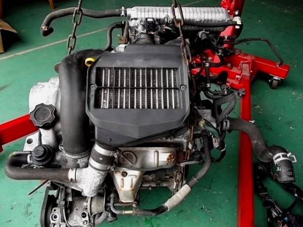 ワゴンＲプラス (MA63S) XTターボ K10A エンジン本体