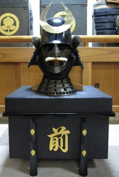 兜一式 5点セット] 兜 前立 面頬 面ぽう 鎧 兜 甲冑 武具 戦国(甲冑