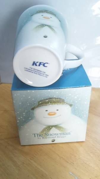 ケンタッキー The Snowman スノーマン マグカップ 未使用(ケンタッキー