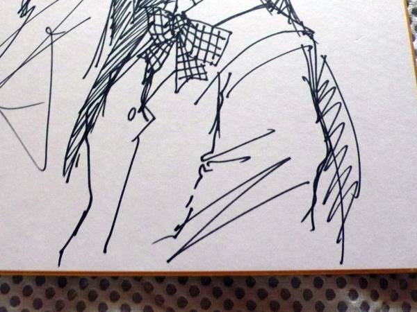竹井正樹 同級生2 直筆イラストサイン色紙(サイン、直筆画)｜売買され