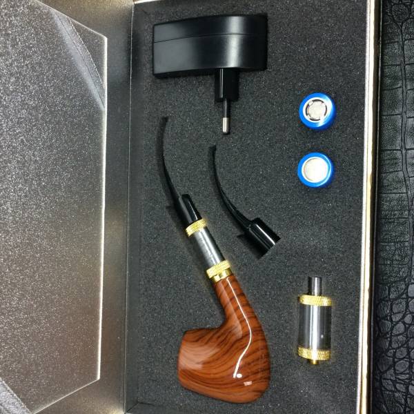 E-Pipe 618/正規品/電子タバコ/パイプ型/高級/木目/vape/ego50(喫煙 