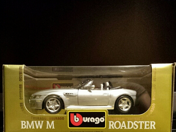 1/18 BMW Mロードスター シルバー E40 Z3 ブラーゴ製ミニカー 