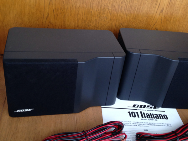 Bose スピーカー 101it イタリアーノ 取扱説明書 付属品 スピーカー本体 売買されたオークション情報 Yahooの商品情報をアーカイブ公開 オークファン Aucfan Com
