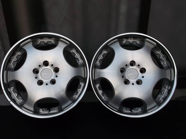 AME SHALLEN シャレン 17×7J ＋４８ 2本 114.3 補修 スペア等