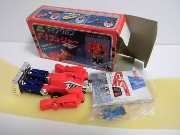 未使用 TAKARA タカラ ダイアクロン F-1 ダッシャー プラモデル 旧タカラ ダイアクロン F1ダッシャー トランスフォーマー 新品