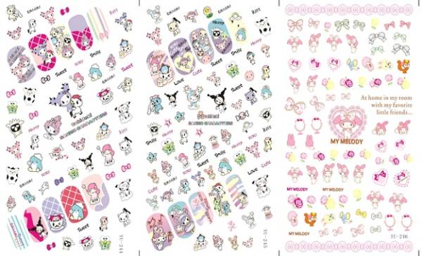 0円 ウォーターネイルシール マイメロクロミ 1シート 244 ネイルシール 売買されたオークション情報 Yahooの商品情報をアーカイブ公開 オークファン Aucfan Com