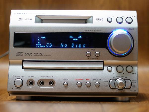 Hi-MD対応】ONKYO FR-N7X(X-N7X) リモコン付 整備済 おすすめ!(MD 