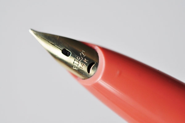 14K 古い万年筆□パイロット PILOT SUPER 100V ピンク K14金 14K 古い万年筆□パイロット PILOT SUPER 100V ピンク K14金