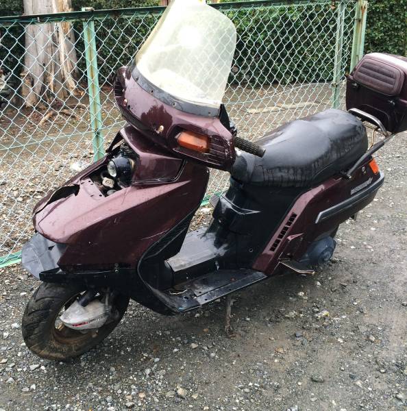 ホンダ　フリーウェイ　書付　レストアベース　部品取り　MF01 ◇ホンダ MF01 フリーウェイ◇レストアベース/部品取りに☆東京(126cc