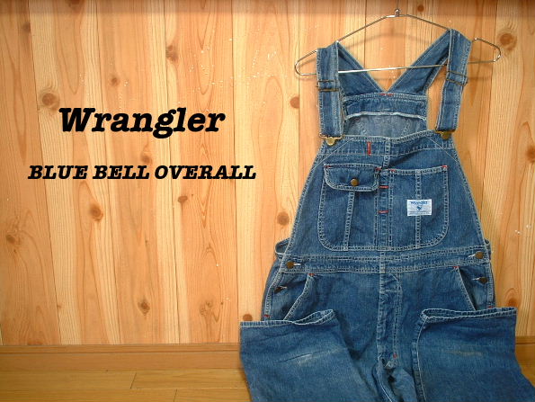Wrangler Blue Bell Overall デニム オーバーオール L