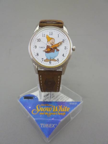 ○TIMEXビンテージ！白雪姫7人の小人HAPPYごきげん○新品未使用  
