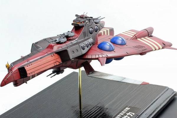 ガンダム 1/1200 ネオジオン軍軽巡洋艦ムサカ 完成品(ガンダム