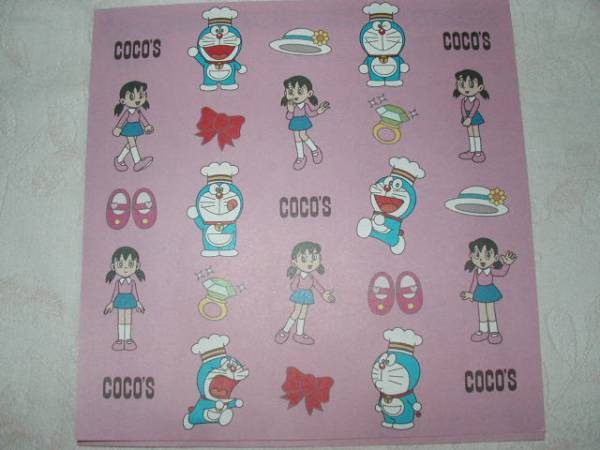 非売品 ドラえもん しずかちゃん 折り紙 ピンク ココス ドラえもん 売買されたオークション情報 Yahooの商品情報をアーカイブ公開 オークファン Aucfan Com