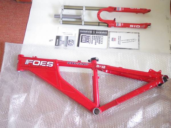 1円中古 FOSE ZIGZAG フォーズ ジグザグ初期 Sサイズ(マウンテンバイク 