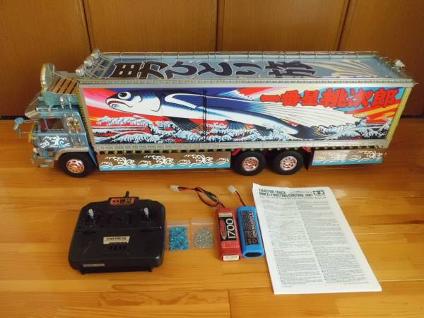 タミヤ 1/14 トラック野郎 熱風5000キロ トレーラー改造の入札履歴