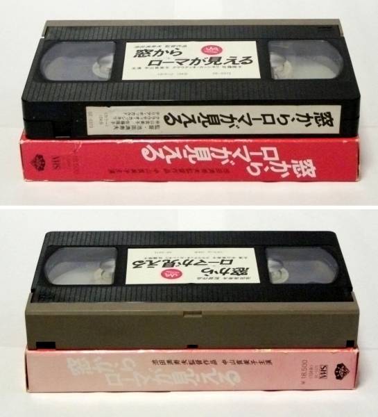 VHS 窓からローマが見える 池田満寿夫 中山貴美子 佐藤陽子(ラブ