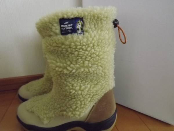 １回使用美品◆メルシーボークーフニャブー（２）23.524.0ブーツ