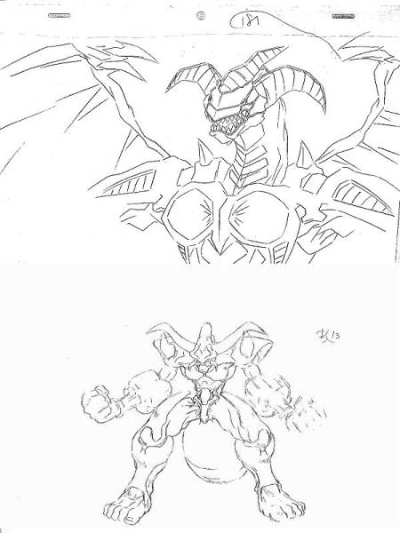 □遊戯王ファイブディーズ□遊戯王5D's□作画修正集□設定資料