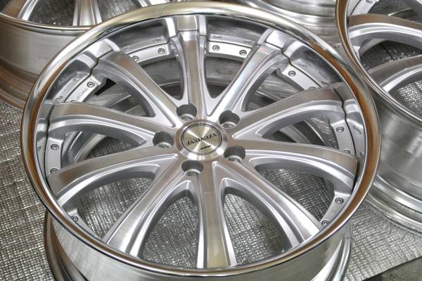 ☆極上品!!! 深リム7センチ！WORK ヴァリアンツァ V5S 19インチ(5穴  