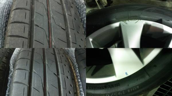 エコピアEX20RV 195/60R16 ほぼ新品★C26セレナ純正16インチ 4本