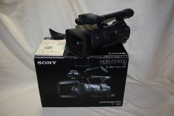 SONY HDR-FX1000 HDVビデオカメラ SONYHDR-FX1000HDVビデオカメラ