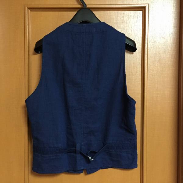 NIGEL CABOURNナイジェルケーボンインディゴベスト46