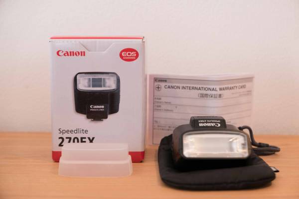 ☆【美品】 Canon スピードライト 270EX おまけ付き ☆
