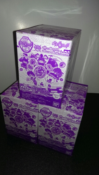 ★妖怪メダル第4章×3box 妖怪ウォッチ 新品★