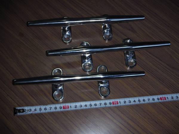 ステンレス クリート。新艇外し！！３個セット