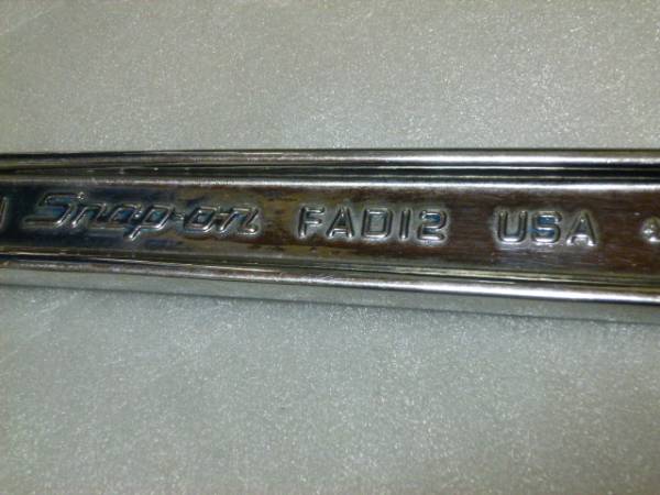 スナップオン モンキーレンチ ３００㎜ FAD12 中古品