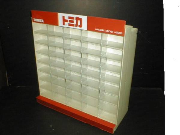 店頭 非売品【トミカ ディスプレイケース40台用】中古品①