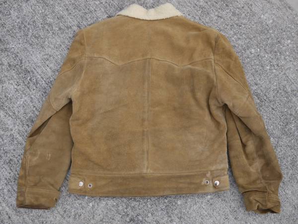 激渋!!BLIZZARD SPORTSWEAR社製 ランチ レザー スエード JKT M