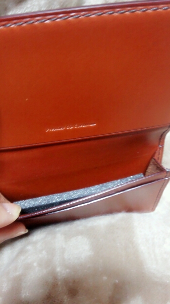 CRESTWAVE Handmade 職人の技術！カードケース！高級！ブラック