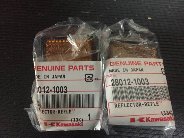 Z1000MkⅡKZ1000MK2　Z750FX用リフレクター・ステー付き