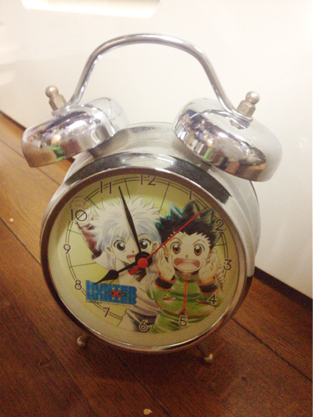 HUNTER×HUNTER 目覚まし時計 ゴン キルア レア
