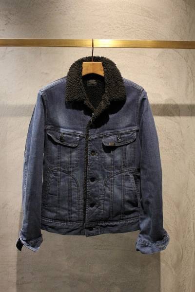 新品タグ付　ナノユニバース×Lee デニムボアジャケット