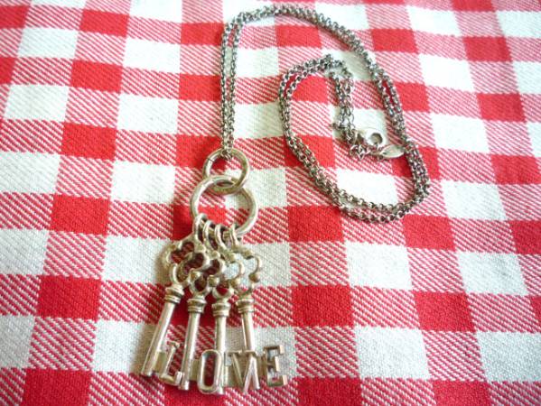 ☆送料無料☆ジェーンマープル/LOVE KEY　キーネックレス