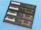 数量4 ● hynix PC3-10600R ECC Reg 4G×4枚 計16G