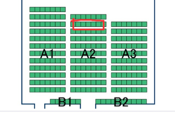 マーキュリーファー　2/11　C列 センターブロック　1枚