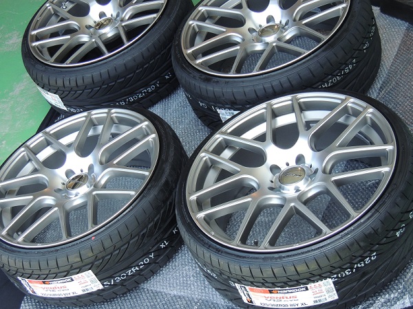 20インチ新品 ハイペリオンCVM 8.5J 9.5J 225/30R20 245/30R20
